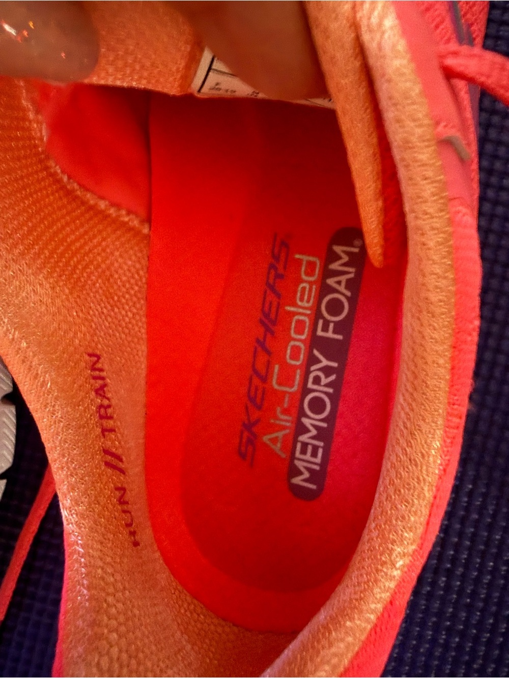 Skechers Women's Bright Pink Athletic Sneakers - Picture 3 of 8